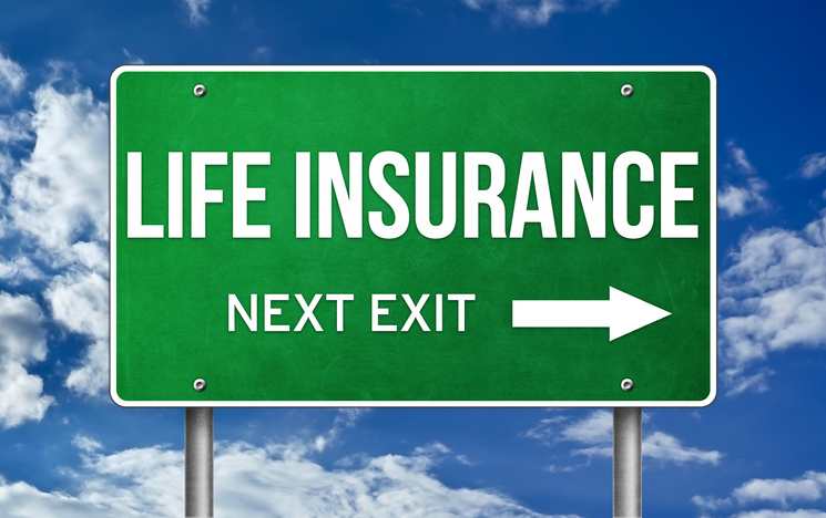 life insurance next exit sign
